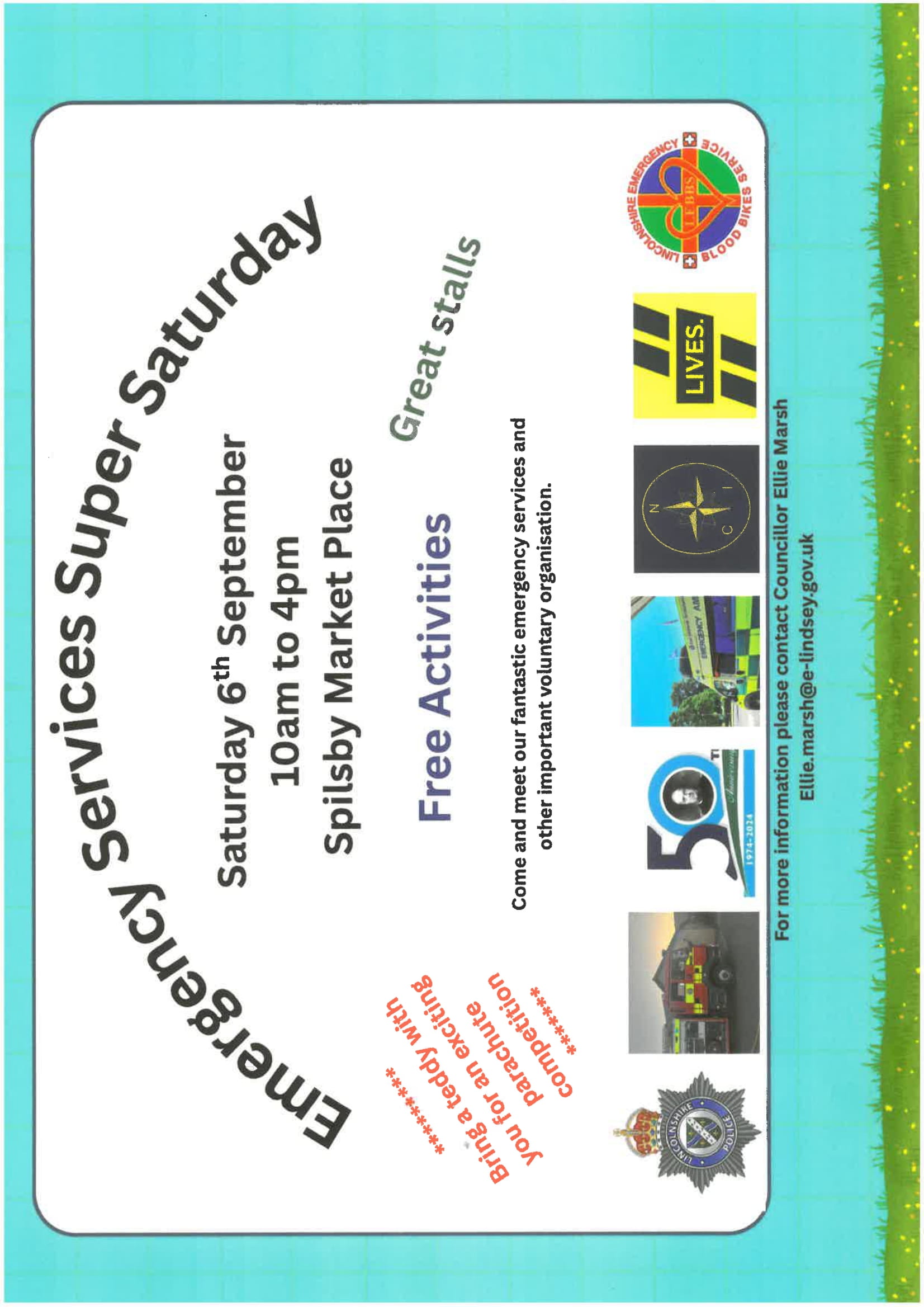 Emergency services super saturday